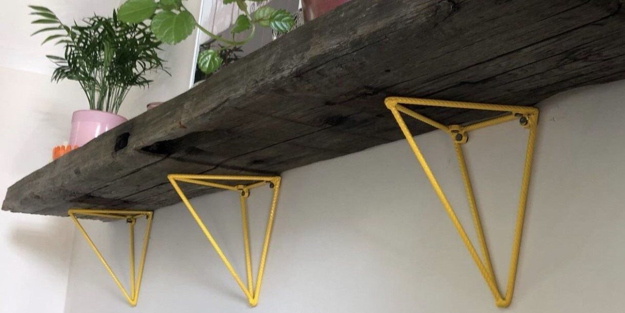 Triple bracket shelf 2